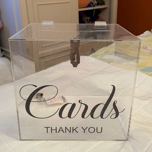 Wedding Card Box. Never Used from Etsy.